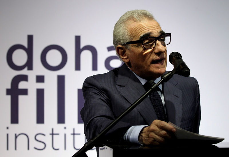 Director Martin Scorsese at the DFI launch event. Director Martin Scorsese at the DFI launch event.