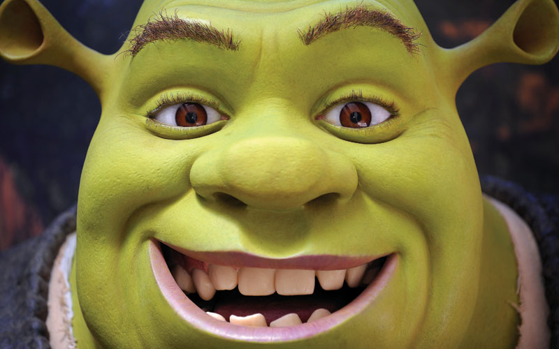 Shrek is the first international release in Technicolor 3D (Gabriel Bouys/AFP/Getty Images). Shrek is the first international release in Technicolor 3D (Gabriel Bouys/AFP/Getty Images).