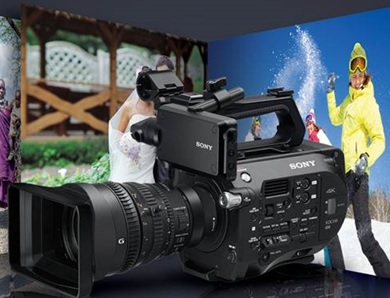 The Sony PXW-FS7 4K camera. The Sony PXW-FS7 4K camera.