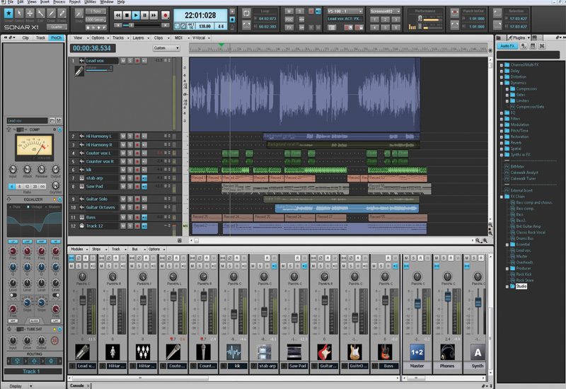 Sonar X1. Sonar X1.