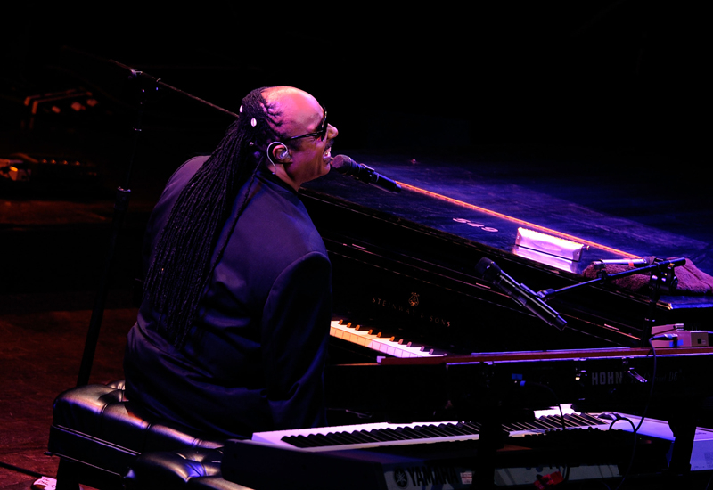 Bound for Yas Island: Stevie Wonder. Bound for Yas Island: Stevie Wonder.