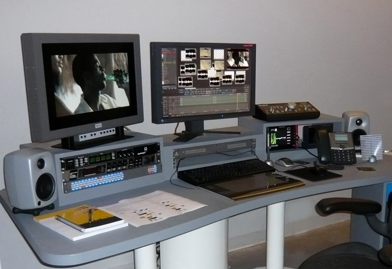 Post-production facilities at the revamped The Gate film lab and post-house. Post-production facilities at the revamped The Gate film lab and post-house.