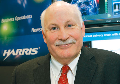 Tim Thorsteinson, president of Harris Broadcast. Tim Thorsteinson, president of Harris Broadcast.