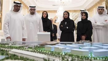 His Highness Sheikh Mohamed bin Zayed Al Nahyan unveiled Miral’s master plan. His Highness Sheikh Mohamed bin Zayed Al Nahyan unveiled Miral’s master plan.