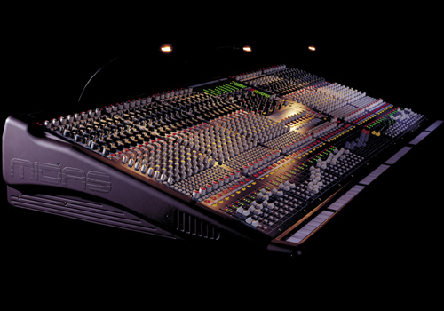 Midas Verona mixing console. Midas Verona mixing console.