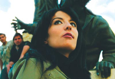 Nadine of the Beirut Diaries from Mai Masri. Nadine of the Beirut Diaries from Mai Masri.