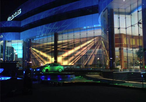 The Lexus dealership located in Muscat. The Lexus dealership located in Muscat.