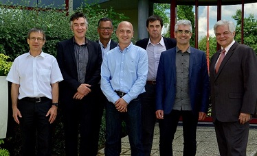 The Enensys and TeamCast corporate team. The Enensys and TeamCast corporate team.