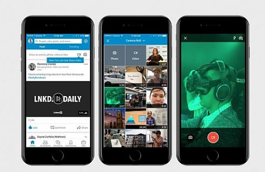 LinkedIn, Video feature mobile app, News, International News LinkedIn, Video feature mobile app, News, International News