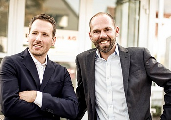 Sebastian Schaffrath, CTIO and Holger Schostak, COO. Sebastian Schaffrath, CTIO and Holger Schostak, COO.