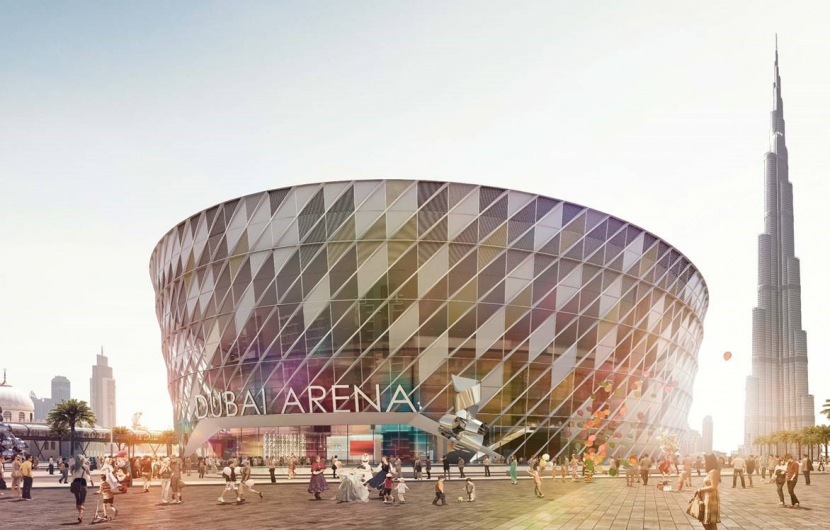 Dubai Arena opens in 2018 Dubai Arena opens in 2018