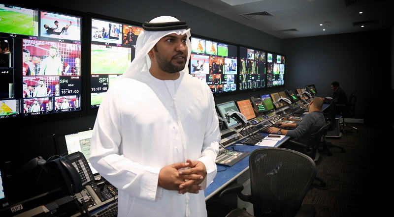 Ahmed Al-Menhali director of projects at Abu Dhabi Media Ahmed Al-Menhali director of projects at Abu Dhabi Media