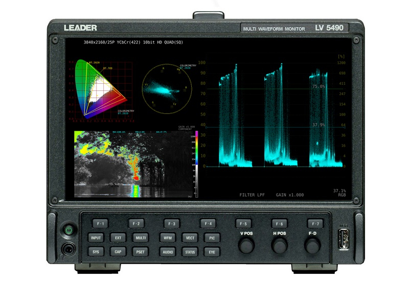 4K broadcast, 4K HDR, Leader Electronics, Test and measurement, News, Live Events, Delivery & Transmission, International News 4K broadcast, 4K HDR, Leader Electronics, Test and measurement, News, Live Events, Delivery & Transmission, International News