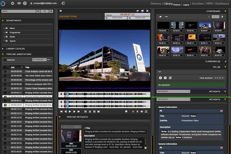 Tedial Smart LIVE screenshot Tedial Smart LIVE screenshot