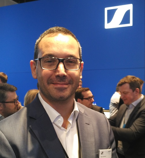 Mig Cardamone, Director of Sales and Marketing at Sennheiser Middle East Mig Cardamone, Director of Sales and Marketing at Sennheiser Middle East