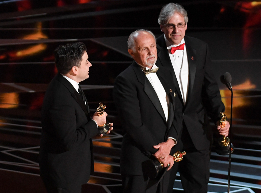 The Sound Mixing Award went to Mark Weingarten, Gregg Landaker, and Gary A. Rizzo who used Avid Pro Tools for Dunkirk The Sound Mixing Award went to Mark Weingarten, Gregg Landaker, and Gary A. Rizzo who used Avid Pro Tools for Dunkirk