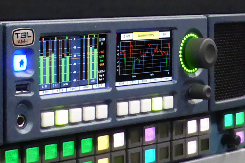 TSL Products PAM1-IP and PAM2-IP audio monitoring units TSL Products PAM1-IP and PAM2-IP audio monitoring units