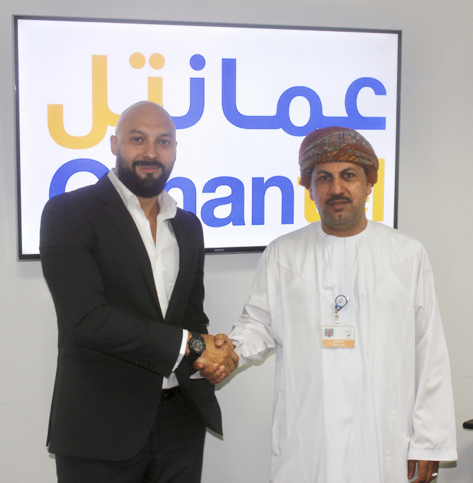 Anas Hantash, director of sales for MENA at Imagine Communications with Said Abdullah Al Ajmi, VP of Operations at Omantel Anas Hantash, director of sales for MENA at Imagine Communications with Said Abdullah Al Ajmi, VP of Operations at Omantel