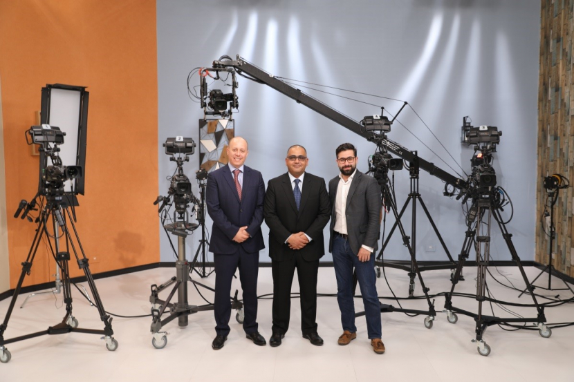 From L to R: Sahl Beldi: Marketing Manager at UBMS, Amr Moustafa: Head of TV operations and Production at Citruss World Of Shopping, Riad Obaid: Territory Sales Manager at MediaCast From L to R: Sahl Beldi: Marketing Manager at UBMS, Amr Moustafa: Head of TV operations and Production at Citruss World Of Shopping, Riad Obaid: Territory Sales Manager at MediaCast