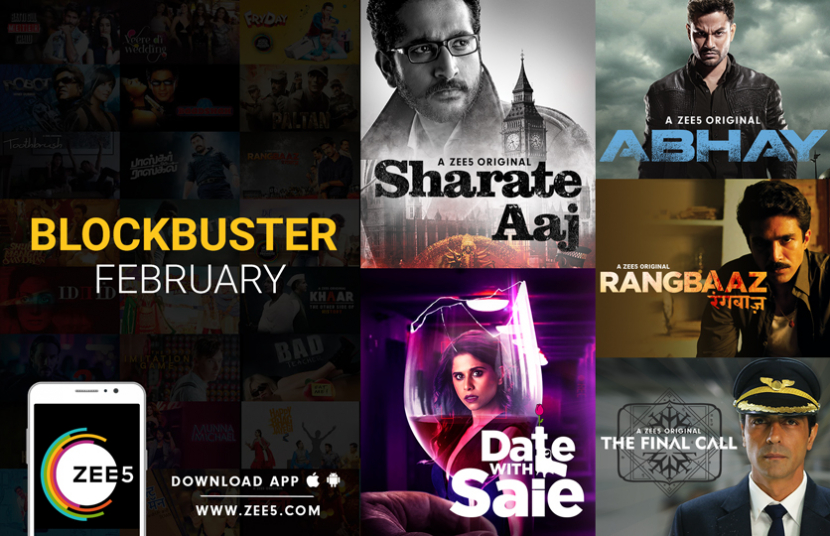 Zee5 Originals lined up for Feb release Zee5 Originals lined up for Feb release