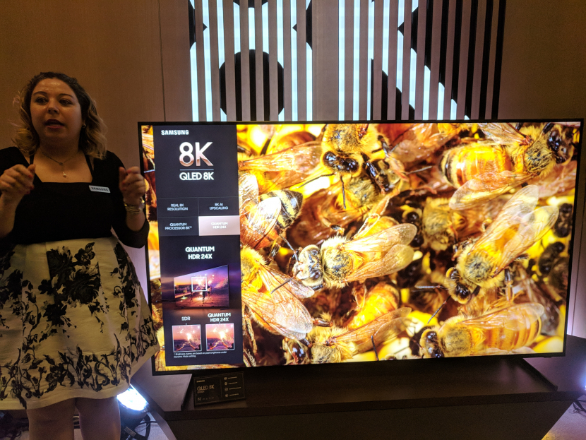 samsung unveils qled 8k tv in uae