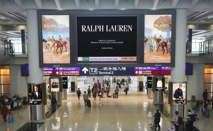 JCDecaux will deliver giant media walls to offer brands the ability to reach the millions of travellers who use the airport annually. (For illustrative purposes) JCDecaux will deliver giant media walls to offer brands the ability to reach the millions of travellers who use the airport annually. (For illustrative purposes)