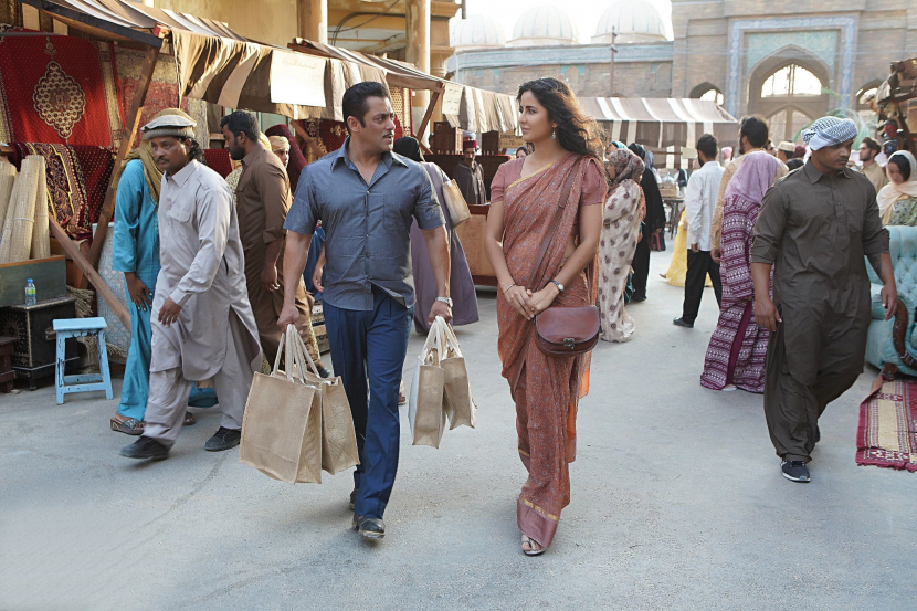 Salman Khan and Katrina Kaif on location in Abu Dhabi Salman Khan and Katrina Kaif on location in Abu Dhabi