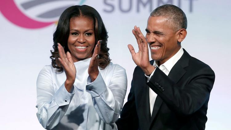 The Obama-produced podcasts will be exclusive to Spotify The Obama-produced podcasts will be exclusive to Spotify