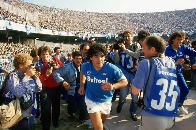 Still from the documentary Diego Maradona Still from the documentary Diego Maradona