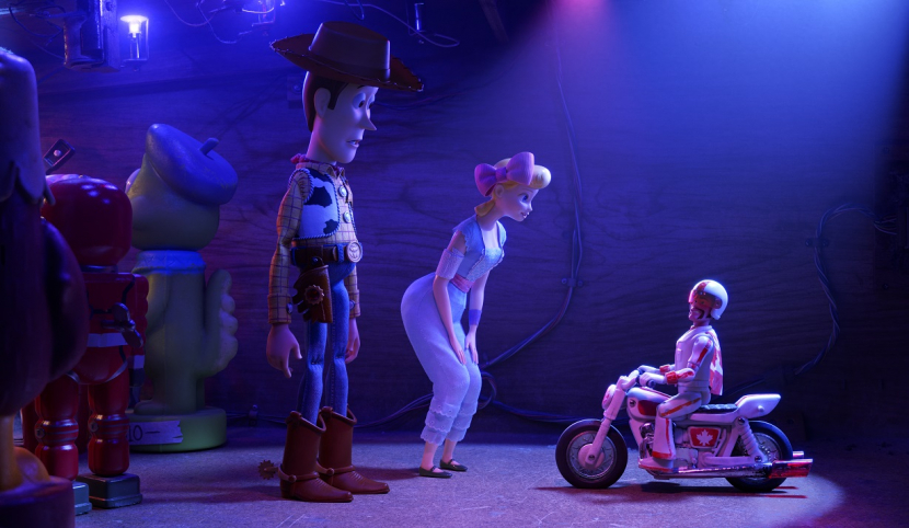 DUKE CABOOM In DisneyPixars Toy Story 4, Woody and Bo turn to a 1970s toy called Duke Caboom for help. Based on Canadas greatest stuntman Duke comes with a powerful stuntcycle and hes always prepared to show off his stunt poses with confidence and swagger Featuring Keanu Reeves as the voice of Duke Caboom Toy Story 4 opens in US theaters on June 21 20192019 DisneyPixar All Rights Reserved DUKE CABOOM In DisneyPixars Toy Story 4, Woody and Bo turn to a 1970s toy called Duke Caboom for help. Based on Canadas greatest stuntman Duke comes with a powerful stuntcycle and hes always prepared to show off his stunt poses with confidence and swagger Featuring Keanu Reeves as the voice of Duke Caboom Toy Story 4 opens in US theaters on June 21 20192019 DisneyPixar All Rights Reserved
