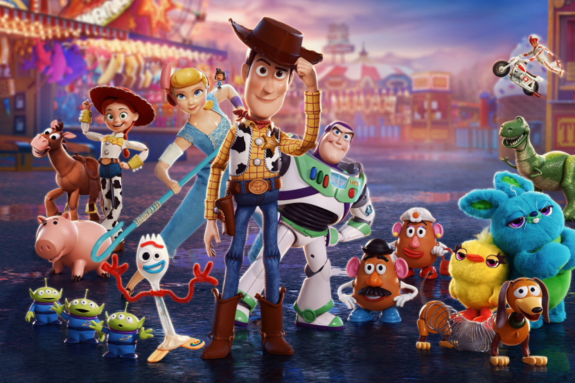 toy story 4 cartoon characters