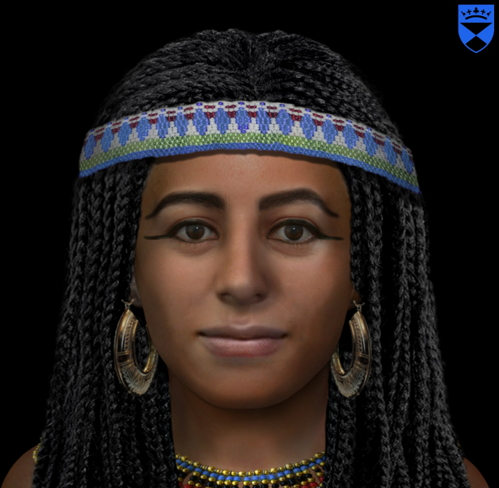 The reconstructed face of head No 0080 Dr Rynn claims its a good enough likeness for her friends and family to recognise her In a newly excavated tomb archaeologists discover at least thirty mummies Dr Christopher Rynn CAHID Dundee University. The reconstructed face of head No 0080 Dr Rynn claims its a good enough likeness for her friends and family to recognise her In a newly excavated tomb archaeologists discover at least thirty mummies Dr Christopher Rynn CAHID Dundee University.
