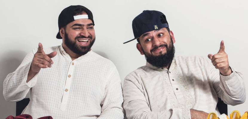 Instagram influencer Ali Shahalom and stand-up comedian Aatif Nawaz, the stars of the BBC's Muzlamic. (Image courtnesy of BBC Studios). Instagram influencer Ali Shahalom and stand-up comedian Aatif Nawaz, the stars of the BBC's Muzlamic. (Image courtnesy of BBC Studios).