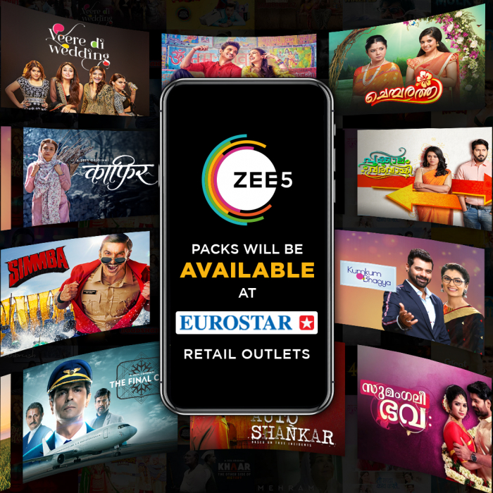 Zee 5 content to be available offline via Eurostar. Zee 5 content to be available offline via Eurostar.