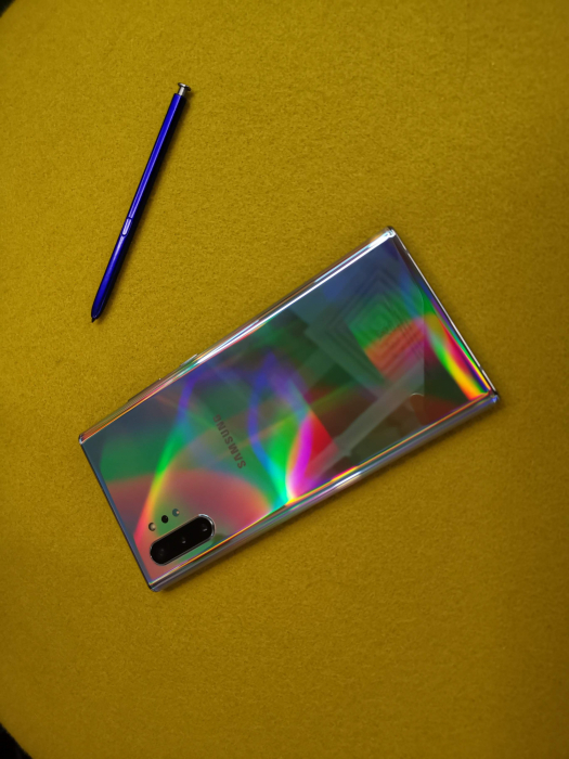 The Samsung Galaxy Note 10 Plus. The Samsung Galaxy Note 10 Plus.