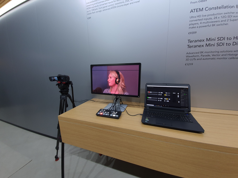 Blackmagic Atem, Ibc 2019 Blackmagic Atem, Ibc 2019