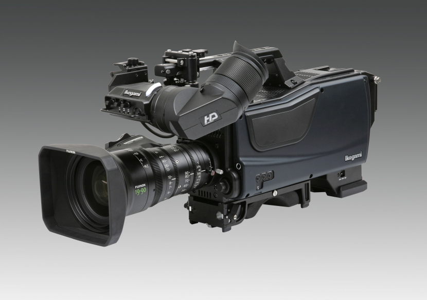 The Ikegami SKD-810 8K hand-held broadcast camera. The Ikegami SKD-810 8K hand-held broadcast camera.
