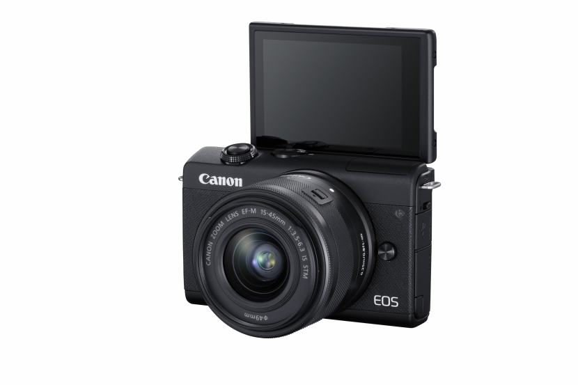 The Canon EOS M200. The Canon EOS M200.