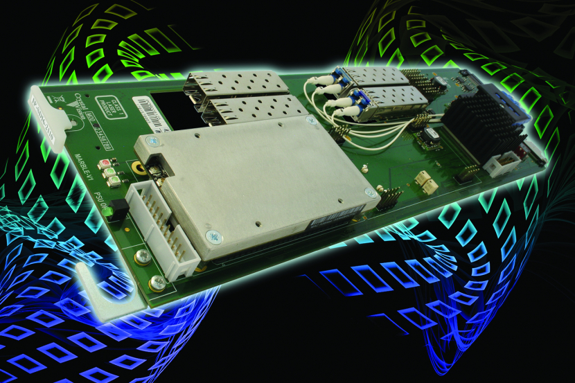The M-GWSDIIP-6 gateway software app encapsulates SDI to IP. The M-GWSDIIP-6 gateway software app encapsulates SDI to IP.