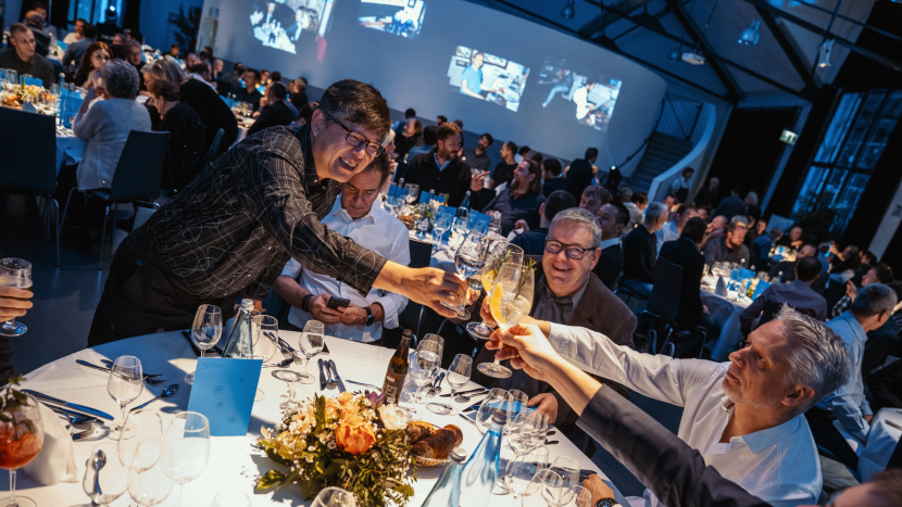 Lawo's 300-plus employees were treated to a Michelin-star studded party in January 2020 to mark the begining of its 50-year celebrations. Lawo's 300-plus employees were treated to a Michelin-star studded party in January 2020 to mark the begining of its 50-year celebrations.