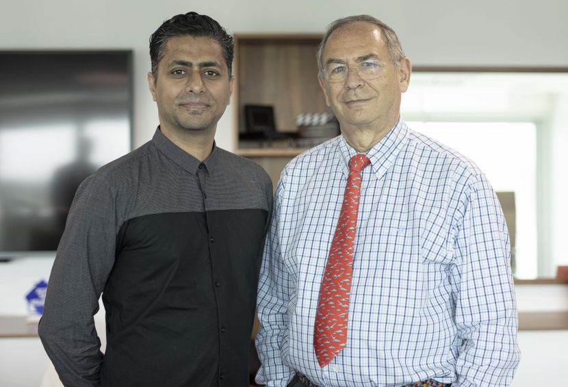 Hussain 'Spek' Yoosuf (Left) and TwoFour54 CEO Michael Garin (right) Hussain 'Spek' Yoosuf (Left) and TwoFour54 CEO Michael Garin (right)