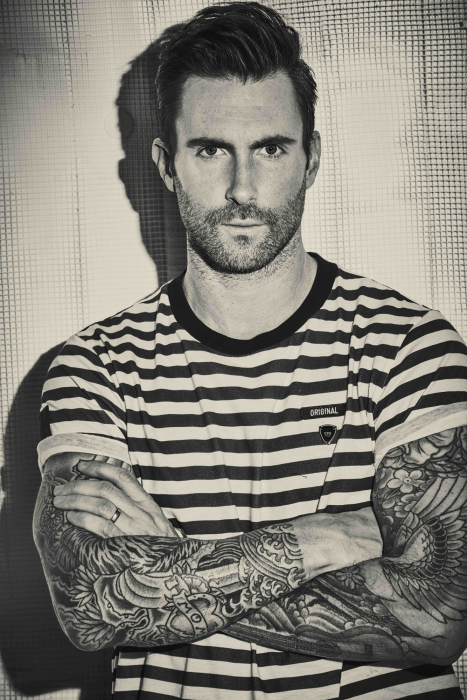 Adam Levine has been long associated with Shure. Adam Levine has been long associated with Shure.