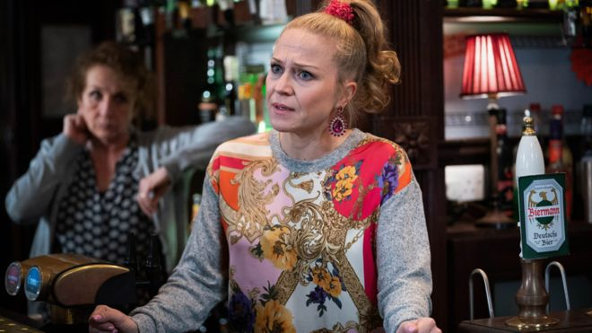 Eastenders, a soap opera, has been running since 1985. Eastenders, a soap opera, has been running since 1985.