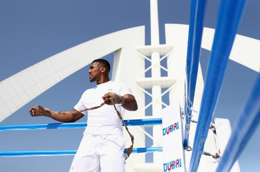 British boxing promoter Eddie Hearn has a $1 billion deal with sports streaming company DAZN to air his fights, and has an Anthony Joshua match to be held in London on June 20. Image: Getty Images British boxing promoter Eddie Hearn has a $1 billion deal with sports streaming company DAZN to air his fights, and has an Anthony Joshua match to be held in London on June 20. Image: Getty Images