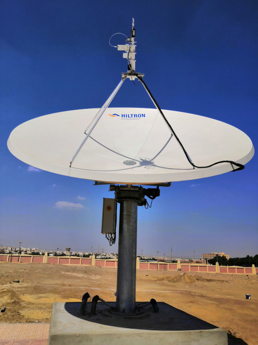 Hiltron HMAM motorised antenna at Nilesat ground station in Giza. Hiltron HMAM motorised antenna at Nilesat ground station in Giza.