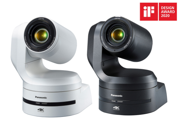 The Panasonic AW-UE150 camera. The Panasonic AW-UE150 camera.