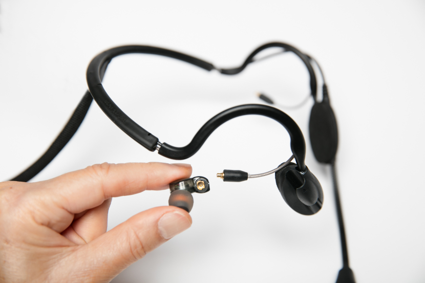 Point Source Audio's in-ear intercom headsets have been launched ahead of schedule. Point Source Audio's in-ear intercom headsets have been launched ahead of schedule.