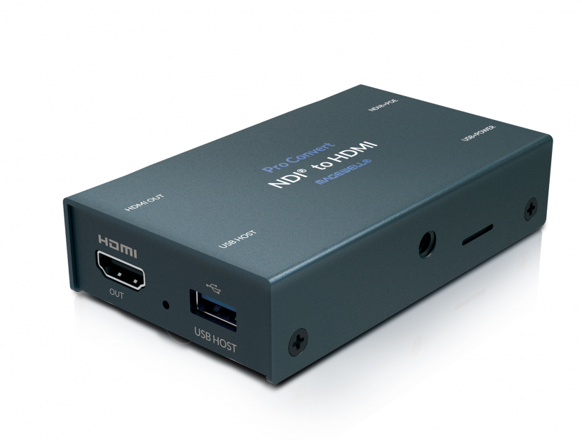Magewell, NDI to HDMI converter, NDI to HDMI 4K standalone IP decoder, NDI media-over-IP technology, Broadcast Magewell, NDI to HDMI converter, NDI to HDMI 4K standalone IP decoder, NDI media-over-IP technology, Broadcast
