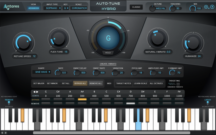 Auto tune pro shortcuts free